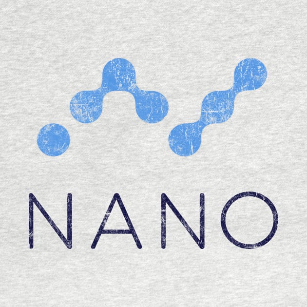 Vintage NANO Coin Cryptocurrency by vladocar